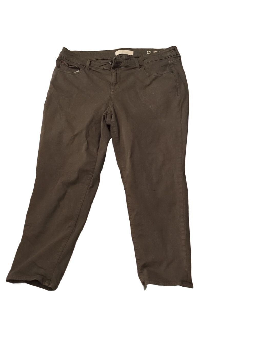Slink curvy green jeans size 14